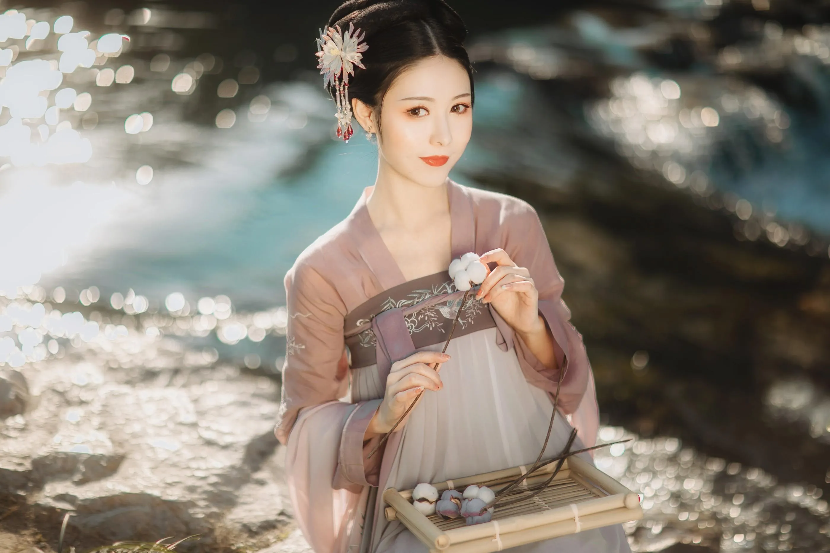 [YITUYU艺图语]2021.10.26 仙鹤 葵花花花儿 [20P]插图1